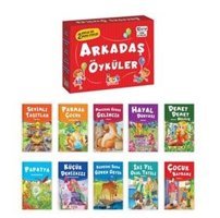 Arkadaş Öyküler Seti - 10 Kitap+ Soru Kitapçığı Takım Kolektif Bıcırık Yayınları