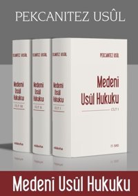 Pekcanıtez Usül-Medeni Usül Hukuku-3 Cilt Takım Kolektif On İki Levha Yayıncılık