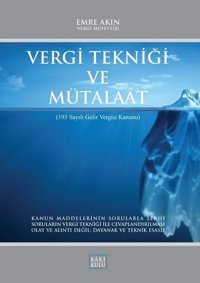 Vergi Tekniği ve Mütalaat Emre Akın Cağaloğlu Yayınevi