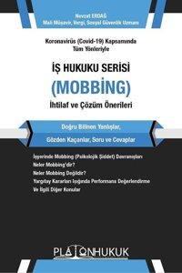 İş Hukuku Serisi Mobbing Nevzat Erdağ Platon Hukuk Yayınevi