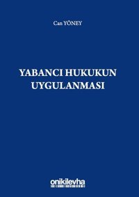 Yabancı Hukukun Uygulanması Can Yöney On İki Levha Yayıncılık