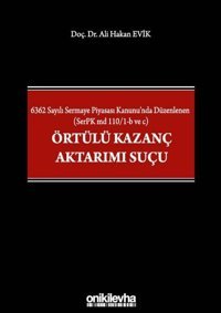 Örtülü Kazanç Aktarımı Suçu Ali Hakan Evik On İki Levha Yayıncılık