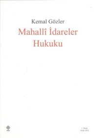 Mahalli İdareler Hukuku Ekin Basım Yayın