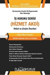 İş Hukuku Serisi Hizmet Akdi Nevzat Erdağ Platon Hukuk Yayınevi