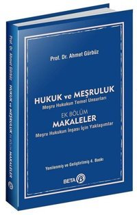 Hukuk ve Meşruluk Ahmet Gürbüz Beta Yayınları