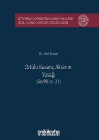 Örtülü Kazanç Aktarımı Yasağı Arif Duran On İki Levha Yayıncılık
