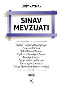 Sınav Mevzuatı Ümit Kaymak Kuram
