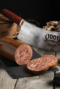 1001 Çiftliği Isıl İşlem Görmüş Acısız Dana Sucuğu Parmak 250 gr