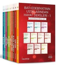 Batı Edebiyatının Ustalarından Hayat Dersleri 1 - 10 Kitaplık Mega Set Kolektif Hayykitap