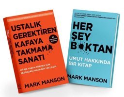 Ustalık Gerektiren Kafaya Takmama Sanatı ve Her Şey Bktan Kitap Seti - 2 Kitap Takım Mark Manson Butik