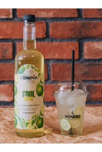 Cenova Gurme Seri Cool Lime Aromalı Kahve Şurubu 1 lt