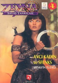 Zeyna Savaş Tanrıçası 4 - Sfenks'in Tuzağı Avcı Kadın ve Sfenks Ru Emerson Aksoy Yayıncılık