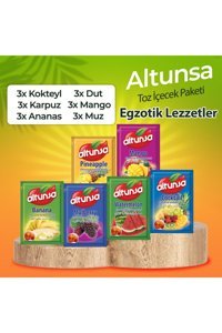 Altunsa Karışık Aromalı İçecek Tozu 9 gr 18'li