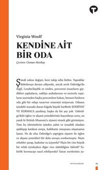 Kendine Ait Bir Oda Virginia Woolf Turkuvaz Kitap
