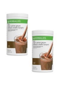 Herbalife Çikolata Aromalı İçecek Tozu 550 gr 2'li