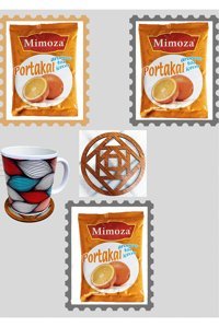 Mimoza Portakal Aromalı Toz Oralet 250 gr 3'lü