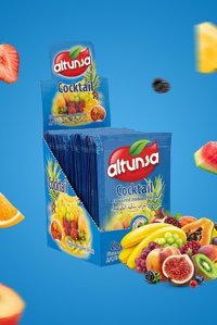 Altunsa Karışık Meyve Aromalı İçecek Tozu 9 gr 24'lü