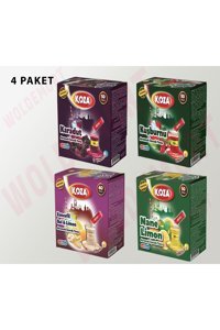 Koza Kuşburnu-Nane Limon-Karadut-Zencefil Bal Ve Limon Aromalı İçecek Tozu 1500 gr 50'li