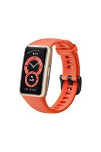 Huawei Band 6 Adımsayar Su Geçirmez Android Dokunmatik Akıllı Bileklik Turuncu
