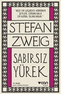 Sabırsız Yürek Stefan Zweig Can Yayınları