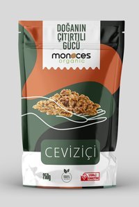 Monoces Organıc Organik Kelebek Ceviz İçi 250 gr