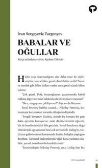Babalar ve Oğullar İvan Sergeyeviç Turgenyev Turkuvaz Kitap