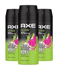 Axe Epic Fresh Sprey Erkek Deodorant 3x150 ml