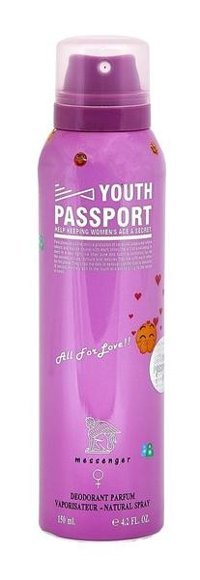 Youth Passport Messenger All For Love Sprey Kadın Deodorant 150 ml