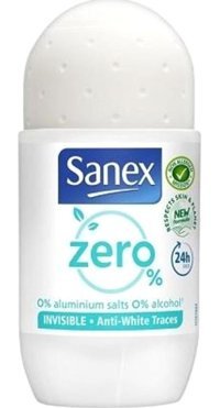 Sanex Zero Roll-On Unisex Deodorant 50 ml