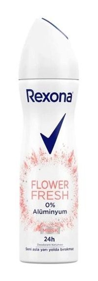 Rexona Flower Fresh Musk Sprey Kadın Deodorant 150 ml