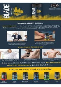 Blade Deep Chill Sprey Erkek Deodorant 150 ml