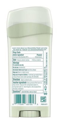 Tom's of Maine Natural Powder Stick Kadın Deodorant 64 gr