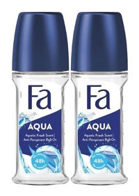 Fa Aqua Roll-On Unisex Deodorant 2x50 ml