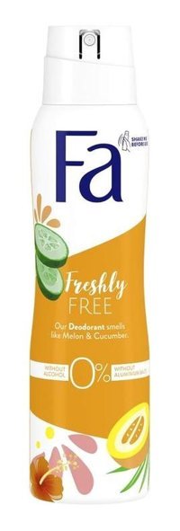 Fa Freshly Free Sprey Unisex Deodorant 50 ml