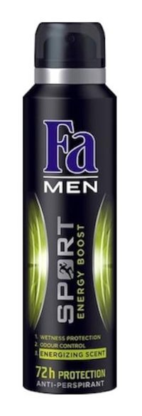 Fa Sport Energy Boost Sprey Erkek Deodorant 150 ml