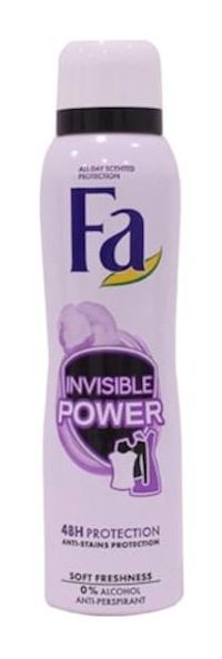 Fa Invisible Protect Power Sprey Kadın Deodorant 150 ml