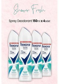 Rexona Shower Fresh Kadın Deodorant 4x150 ml