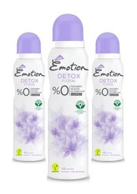 Emotion Floral Sprey Kadın Deodorant 3x150 ml
