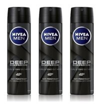 Nivea Deep Dimension Sprey Erkek Deodorant 3x150 ml