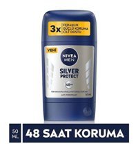 Nivea Silver Protect Stick Erkek Deodorant 3x50 ml