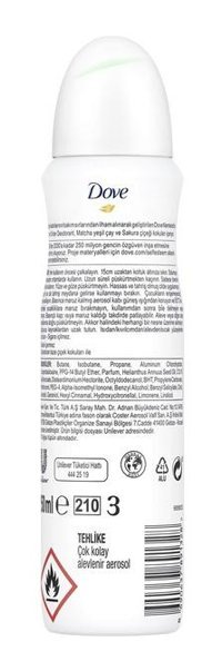 Dove Sprey Kadın Deodorant 4x150 ml