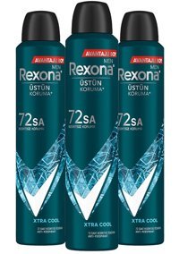 Rexona Extra Cool Erkek Deodorant 3x200 ml