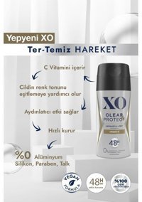 Xo Clear&Protcet Sprey Erkek Deodorant 150 ml