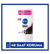 Nivea Black&White Invisible Clear Stick Erkek Deodorant 50 ml
