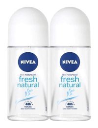Nivea Fresh Natural Roll-On Kadın Deodorant 2x50 ml