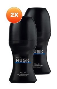 Avon Musk Intense Roll-On Erkek Deodorant 2x50 ml