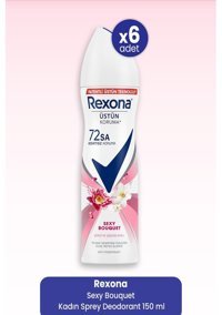 Rexona Sexy Bouquet Kadın Deodorant 6x150 ml