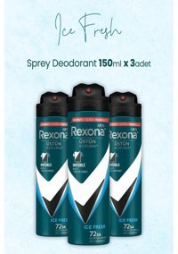 Rexona Invisible Ice Fresh Erkek Deodorant 3x150 ml