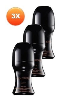 Avon Full Speed Sprey Erkek Deodorant 3x50 ml
