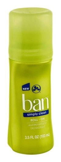 Ban Simply Clean Roll-On Unisex Deodorant 103 ml